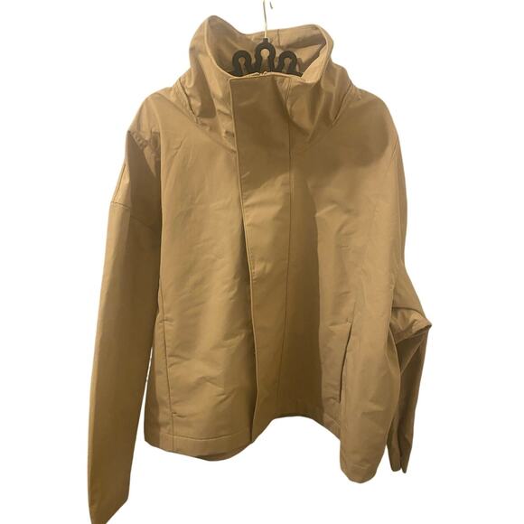 Nike x Matthew Williams MMW Cowl Hood Khaki Nylon Windbreaker Jacket Size XXL - Picture 2 of 13